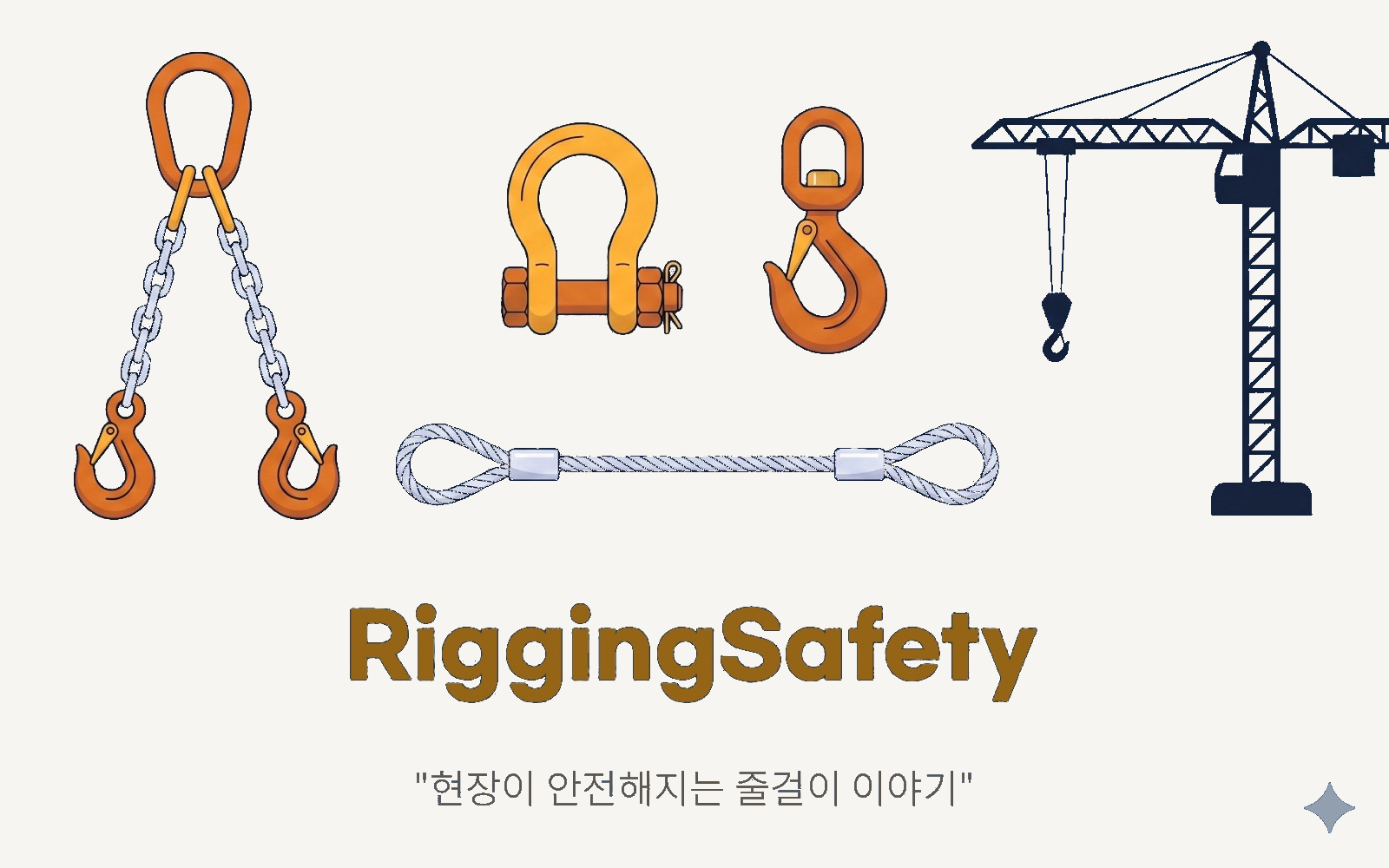 줄걸이 안전 RiggingSafety — 안전한 인양 작업을 위한 정보 허브